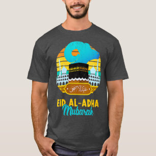 T-shirt Femmes Vintage Aïd Al Adha Moubarak Kareem Funny H