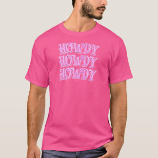 T-shirt Femmes Vintage Howdy Rodeo Western Pays Sud