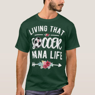 T-shirt Femmes Vivant Ce Football Nana Vie Joueuse De Foot