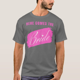 T-shirt Femmes Voici La Mariée