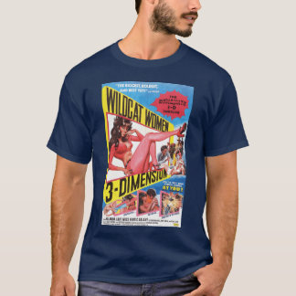 T-shirt Femmes Wildcat 3D