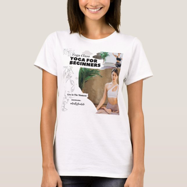 T-shirt Femmes Yoga (Devant)