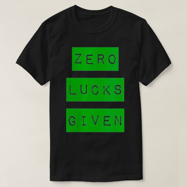T-shirt Femmes Zéro Lucres Donné St (Design devant)