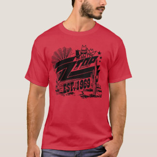 T-shirt Femmes ZZop Est 1969nos amis col V