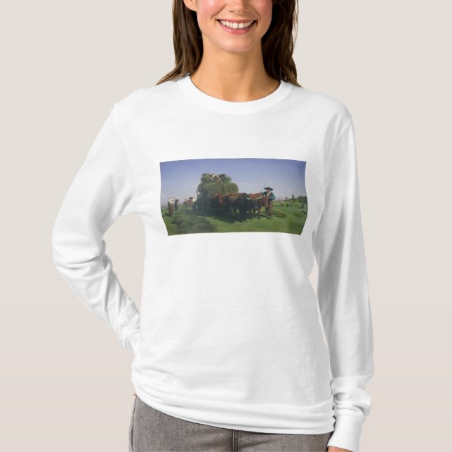 T-shirt Fenaison, Auvergne (Devant)