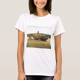 T-shirt Fenaison dans le cru 1900 de la Nouvelle
