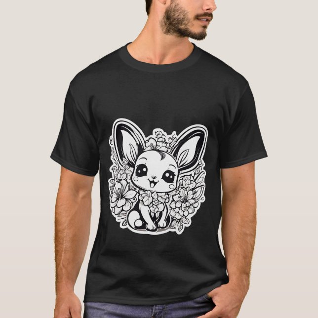 T-shirt fénec (Devant)