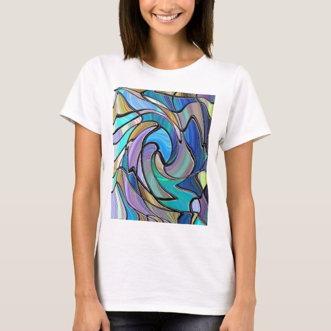 T-shirt Fenêtre en verre teinté (Devant)
