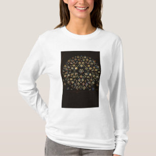 T-shirt Fenêtre rose au-dessus de la porte occidentale,