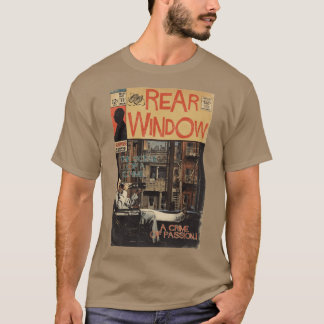 T-shirt Fenêtre sur cour Alfred Hitchcock Bande dessinée F