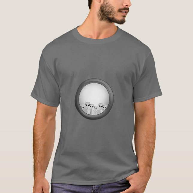 T-shirt Fenêtre UFO (Devant)