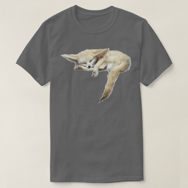 T-shirt Fennec Fo Sleeping Fo 1185  (Design devant)
