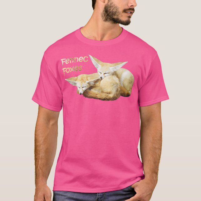 T-shirt Fennec Fox Afrique du désert Fox (Devant)