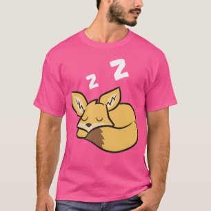 T-shirt Fennec Fox Dormir drôle Fennec Fox Fennec Fox