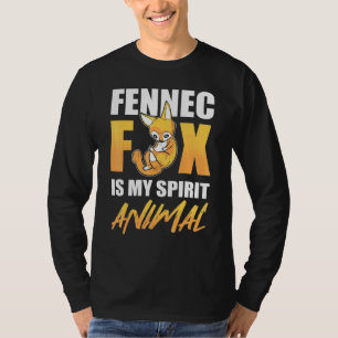T-shirt Fennec Fox est mon esprit animal désert Fox Vulpas