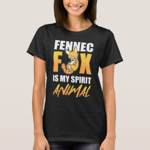 T-shirt Fennec Fox est mon esprit animal désert Fox Vulpas