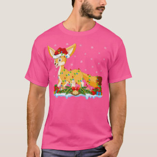 T-shirt Fennec Fox Lover Famille Correspondants Père Noël