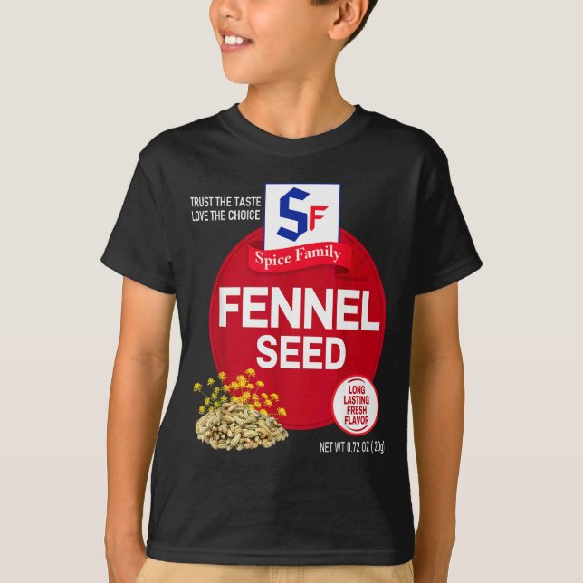 T-shirt Fennel Seed Halloween Sce Costume Group Matching  (Devant)