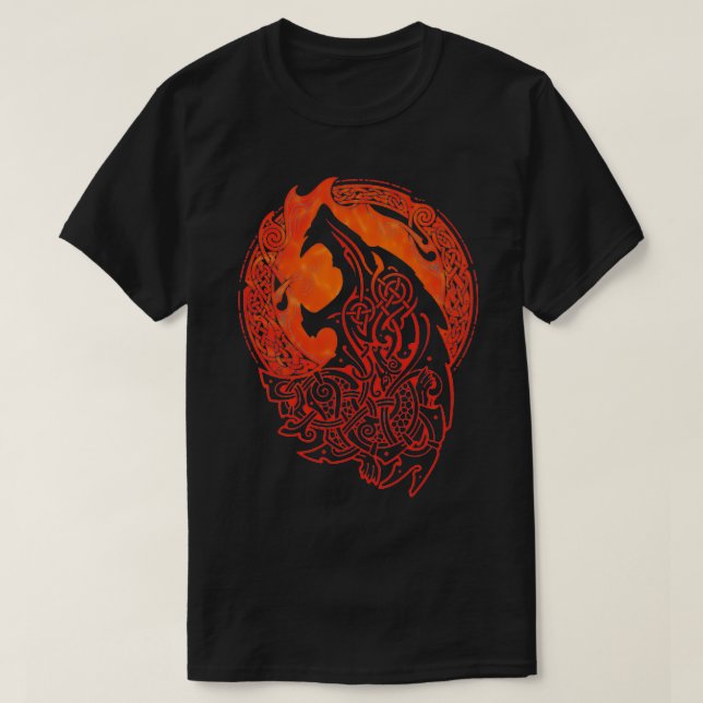 T-shirt FENRIR LOKIx27S FILS 3 (Design devant)