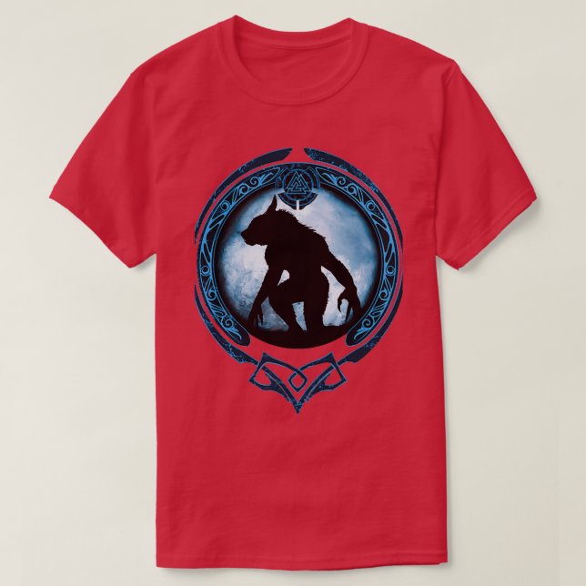 T-shirt Fenris Wolf (Design devant)