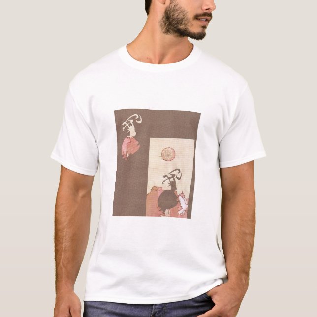 T-shirt fente des rists des dessus de toit (Devant)