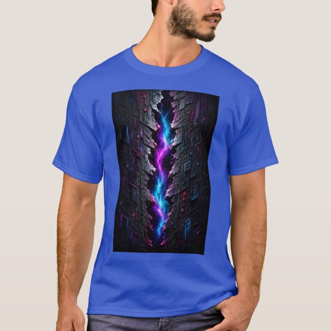 T-shirt Fente dimensionnelle 3D (Devant)