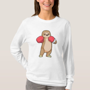 T-shirt Fente en boîte avec gants en boîte
