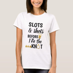 T-shirt Fentes et chaussures Bachelorette Party