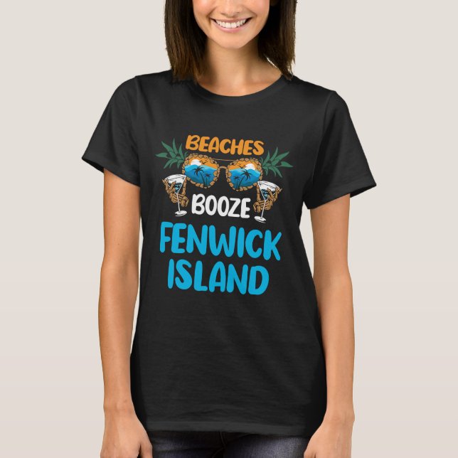 T-shirt Fénwick Island Delaware Beaches Vacances (Devant)