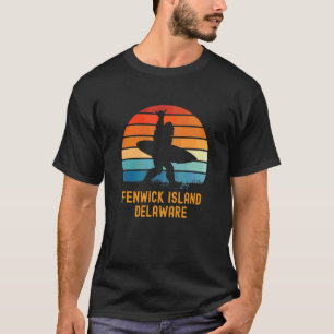 T-shirt Fenwick Island Delaware Sasquatch