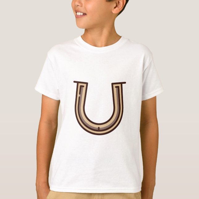 T-shirt fer à cheval (Devant)
