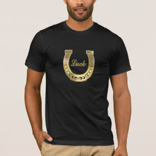 T-shirt Fer à cheval d'or