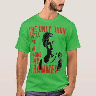 T-shirt Fer marteau forgeron femme T