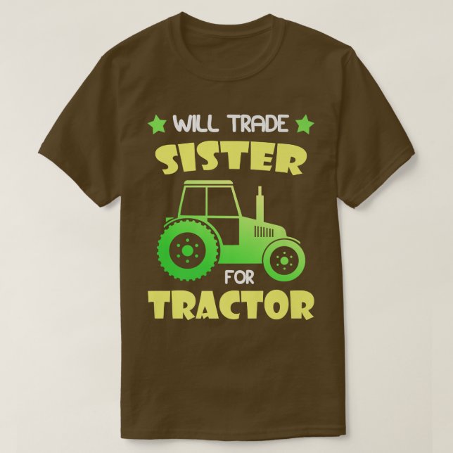 T-shirt Fera commerce de soeur pour tracteur seulement les (Design devant)