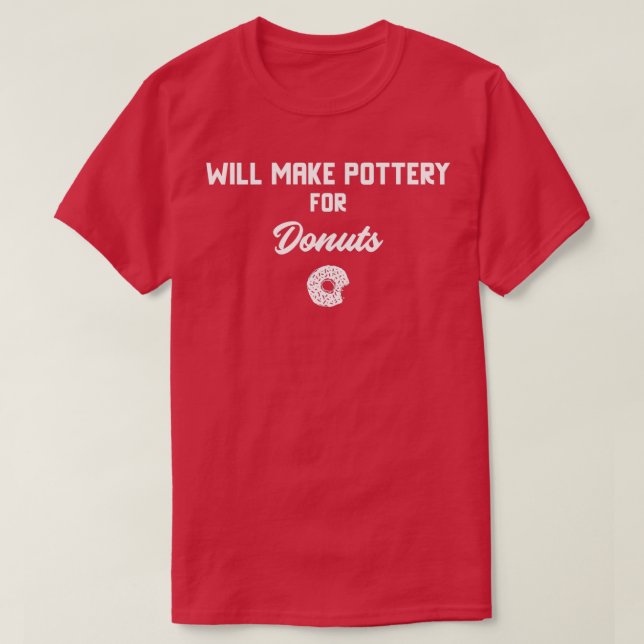 T-shirt Fera De La Poterie Pour Les Donuts (Design devant)