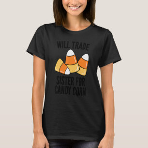 T-shirt Fera Échanger Soeur Pour Candy Corn Boys Filles Ho