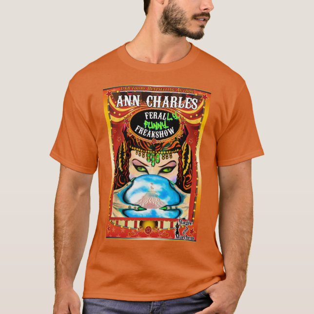 T-shirt Feral-LY Funny Freakshow d'Ann Charles (Devant)