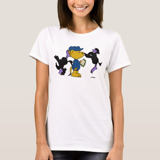 T-shirt Ferald and The Pesky Crows (Devant)