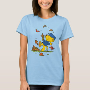 T-shirt Ferald Dansant Parmi Les Feuilles D'Automne T-Shir