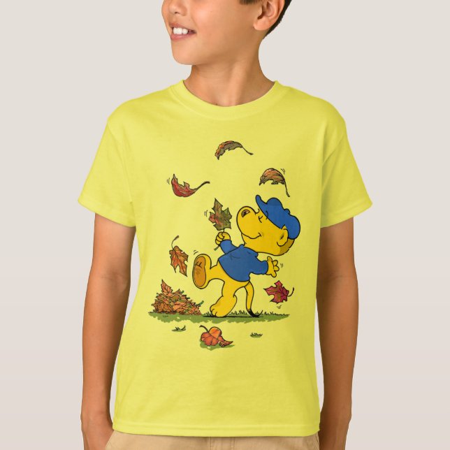 T-shirt Ferald Parmi Les Feuilles D'Automne (Devant)