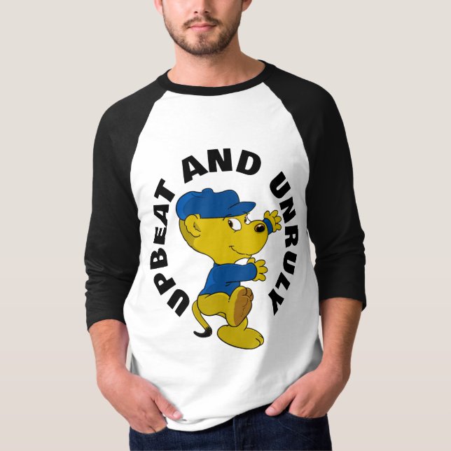 T-shirt Ferald : Upbeat Et Unruly (Devant)