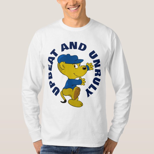 T-shirt Ferald : Upbeat Et Unruly (Devant)
