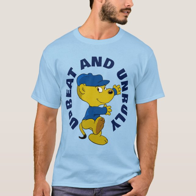 T-shirt Ferald : Upbeat Et Unruly (Devant)