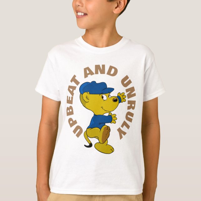 T-shirt Ferald : Upbeat Et Unruly (Devant)