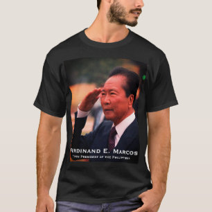 T-shirt Ferdinand Marcos, Dixième Président des Philippine
