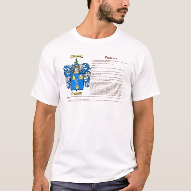 T-shirt Ferguson (signification) (Devant)