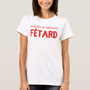 T-shirt Feria femme mariage humour
