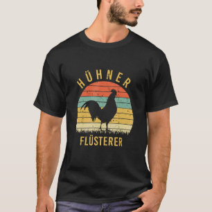 T-shirt Ferme à murmures de poulet Rétro