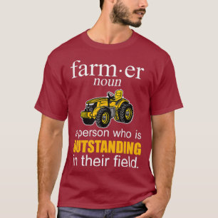 T-shirt Ferme agricole Agricole Ferme de tracteur agricole