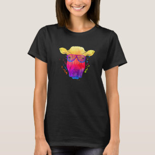 T-shirt Ferme Animal Farmer Parties Lunettes de soleil Coo